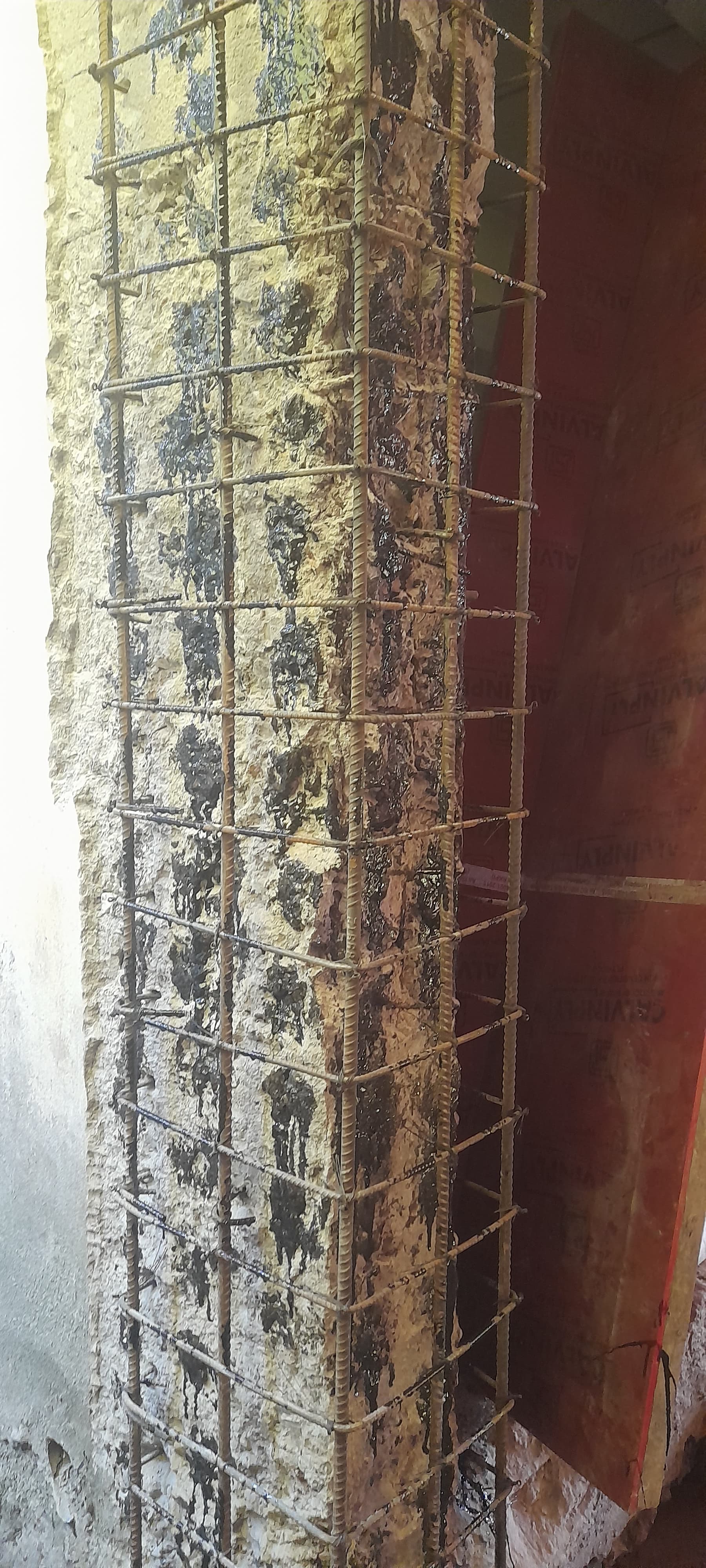 Jacketting of Column